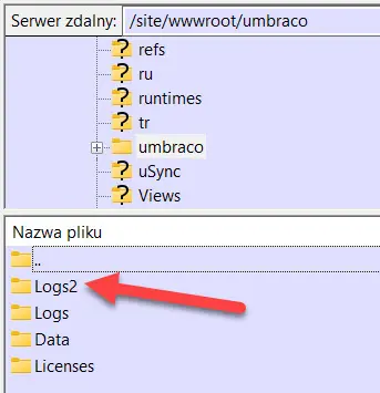 Umbraco custom logging directory