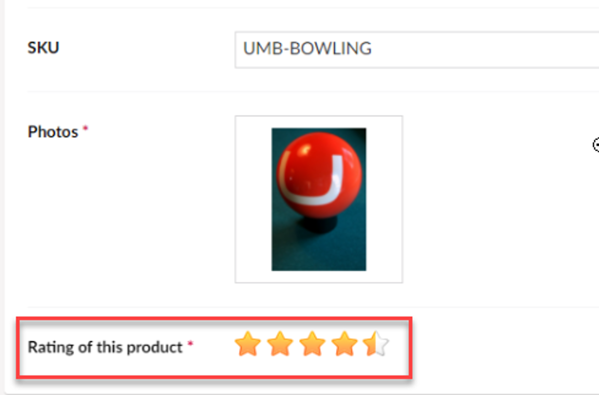 Star Rating plugin for Umbraco