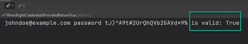 WordPress User credentials are valid console