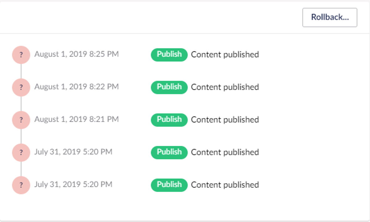 Removed user content in Umbraco backoffice audit log